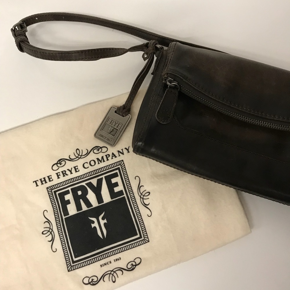 FRYE leather side bag